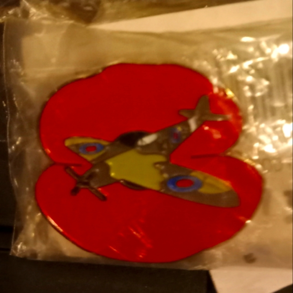 Spitfire RAF WW2 Aeroplane Quality Enamel Pin